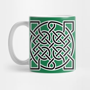 Celtic Ornamental Knot Geometric Design 3 Mug